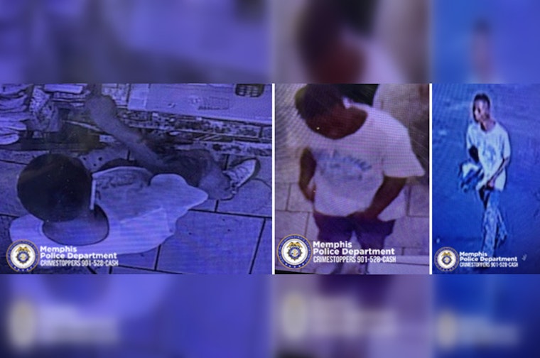 Memphis Police Seek Suspect in Daylight Auto Burglary at Fulmer Hardware on Lamar Avenue