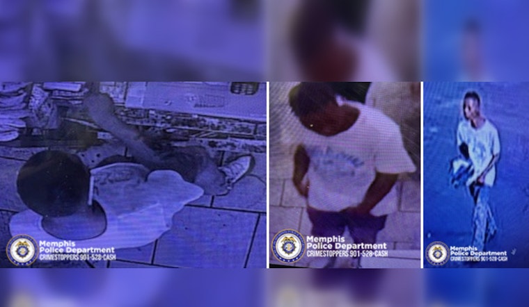 Memphis Police Seek Suspect in Daylight Auto Burglary at Fulmer Hardware on Lamar Avenue