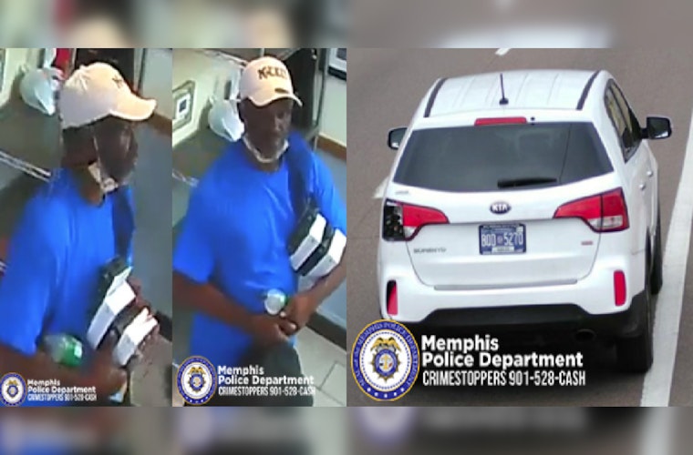 Memphis Police Seek Suspect in Daylight Auto Theft at Perkins on Park Avenue