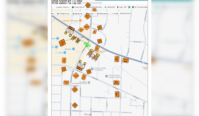 Memphis Traffic Alert, White Station Road Closure for Railroad Repairs on June 18