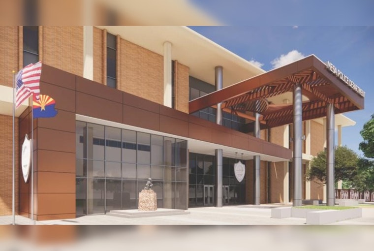 Mesa Police Headquarters Embarks on 20-Month Renovation for Modernization and Enhanced Community Engagement