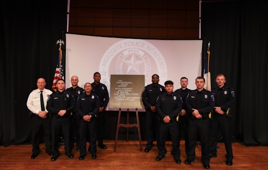 Mesquite Police Department Welcomes Graduates of 26th Basic Peace Officers Course Ready to Serve Texas Community