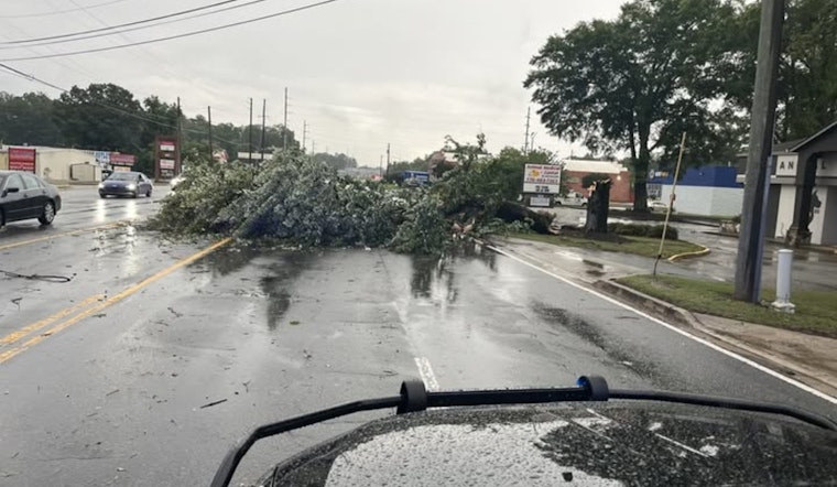 Metro Atlanta Reels from Storm Havoc as One Killed Power Outages and Transportation Woes Hit Region