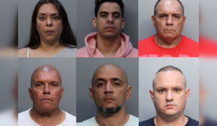 Miami-Dade County "Operation Crash and Cash" Leads to Six Arrests in Alleged Insurance Fraud Scheme