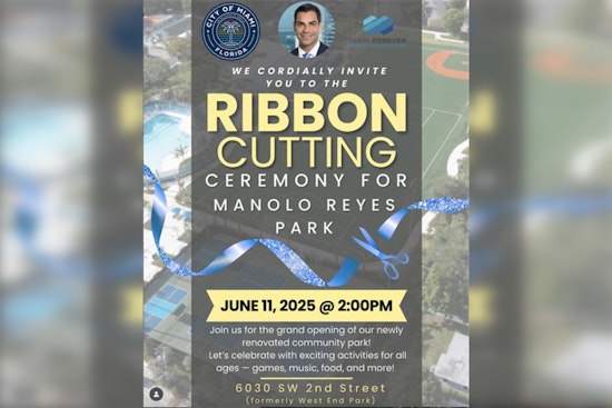 Miami Unveils Renovated Manolo Reyes Park Honoring Late Commissioner's Legacy