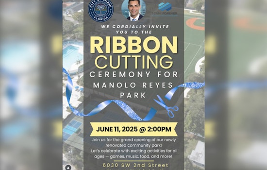 Miami Unveils Renovated Manolo Reyes Park Honoring Late Commissioner's Legacy
