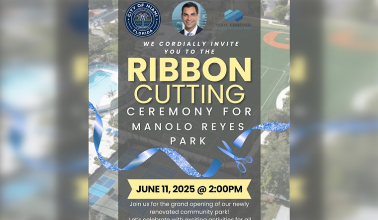 Miami Unveils Renovated Manolo Reyes Park Honoring Late Commissioner's Legacy