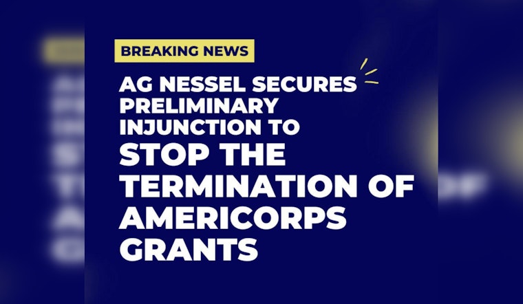 Michigan AG Dana Nessel Obtains Preliminary Injunction to Halt Trump Administration’s AmeriCorps Grant Cuts
