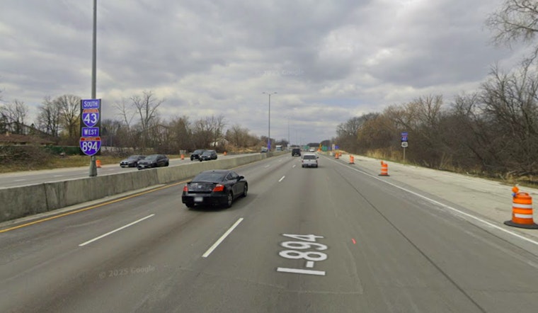 Milwaukee Commuters Alert as I-894 Eastbound Lanes to Close for Paving This Weekend