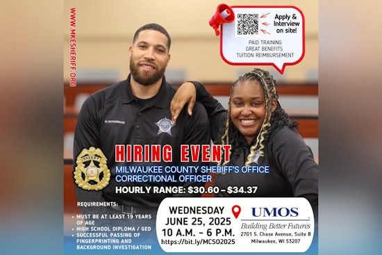 Milwaukee County Sheriff's Office Hosts Live Hiring Event for New Correctional Officers