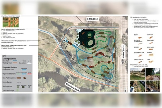Minneapolis Park Board to Host Public Hearing on Proposed Bike Skills Park by Minnehaha Creek on June 18