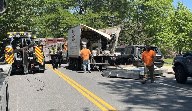 Miracle on Washington Street, No Injuries After Multi-Vehicle Crash Near Wellesley High School