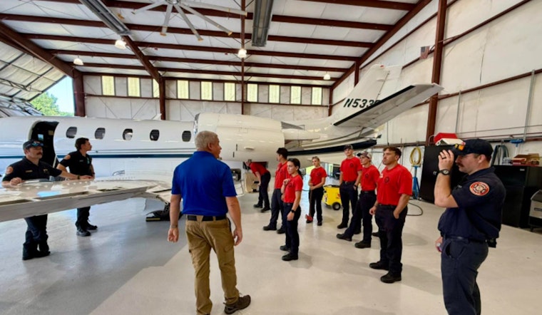 Monroe Fire Recruits Nearing Completion of Academy Training with Advanced ARFF and Safety Skills