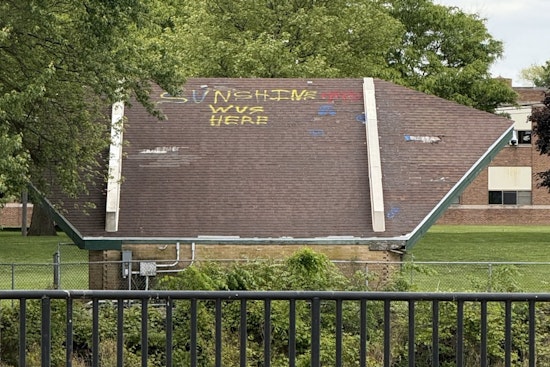 Monroe Police Seek Information on Vandal Known as "Sunshine" after Historic Bandshell Defaced