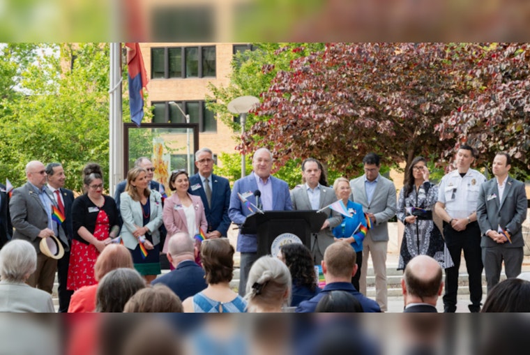 Montgomery County Kicks Off Pride Month with Flag Ceremony Featuring Local Leaders in Rockville
