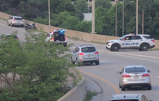 Motorcyclist Dies After Striking Wall and Falling off Overpass on Fort Washington Way in Cincinnati