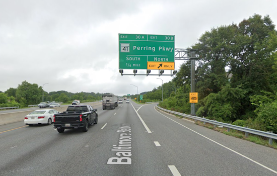 Motorcyclist Killed in Crash on I-695 in Parkville, Maryland State Police Investigating