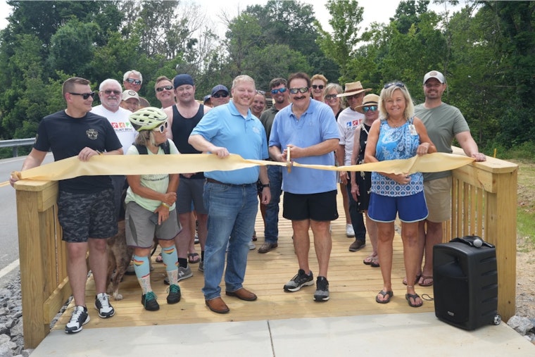 Mt. Juliet Celebrates Opening of New Pedestrian Bridge on Woodridge Drive