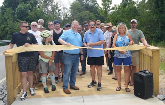 Mt. Juliet Celebrates Opening of New Pedestrian Bridge on Woodridge Drive