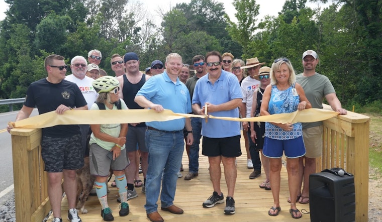 Mt. Juliet Celebrates Opening of New Pedestrian Bridge on Woodridge Drive