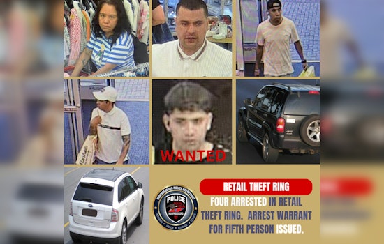 Murfreesboro and Lebanon Police Dismantle Suspected Theft Ring, Four Arrested, One Wanted
