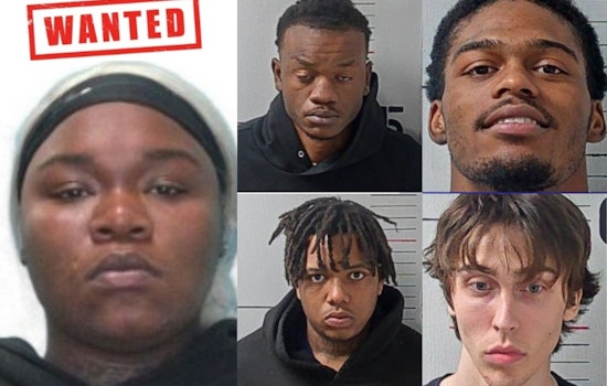 Murfreesboro Police Arrest Six in Connection with Drive-by Shootings, One Suspect Still at Large
