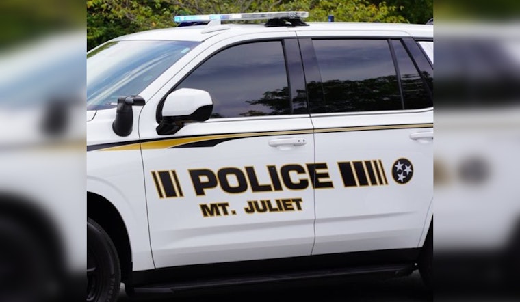 Nashville Man with Felony Warrants Arrested in Mt. Juliet Following Window Tint Traffic Stop
