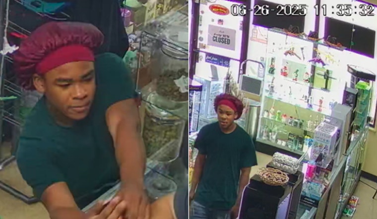 Nashville Police Seek Public's Help to Identify Armed Robbery Suspect at Local Vape Shop