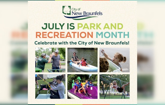 New Braunfels Invites Community to Celebrate National Park and Recreation Month with Fun-Filled July Events