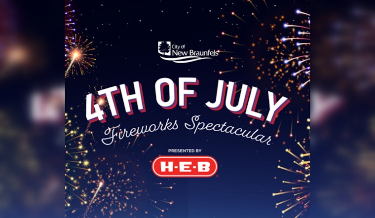 New Braunfels to Celebrate Independence Day with H-E-B Sponsored Fireworks Spectacular at Landa Park