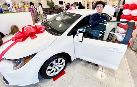 New Orleans Teen Wins New Car for Perfect Attendance, Spotlighting Dedication of Local Students