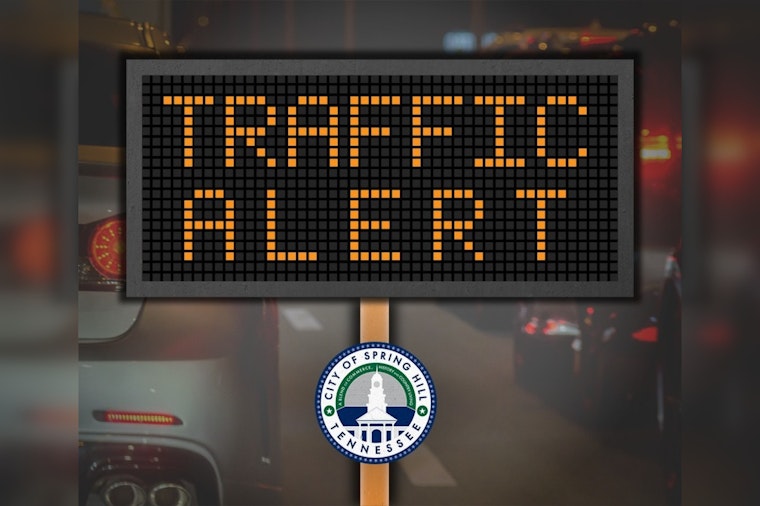 New Traffic Lights to Go Live in Spring Hill This Thursday at Port Royal and Jim Warren Parkway