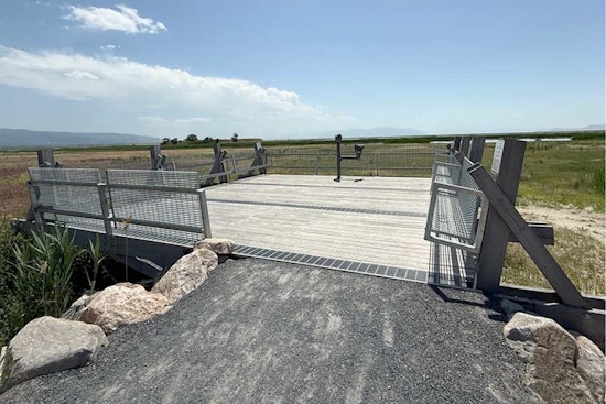 New Viewing Platform and Trail Enhance Visitor Experience at Eccles Wildlife Education Center in Farmington