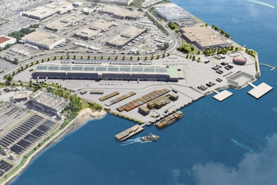 New York City Announces Transformation of Former "The Barge" Jail into Hunts Point Marine Terminal in South Bronx