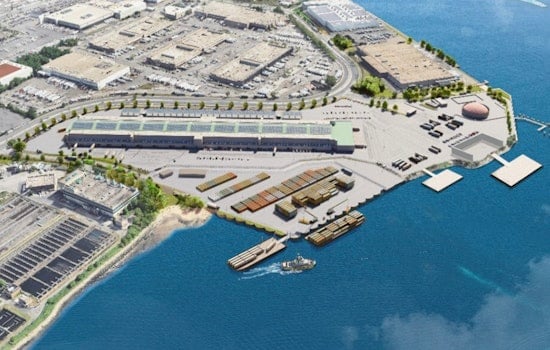 New York City Announces Transformation of Former "The Barge" Jail into Hunts Point Marine Terminal in South Bronx
