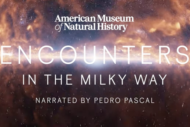 New York's American Museum of Natural History to Launch 'Encounters in the Milky Way' Narrated by Pedro Pascal