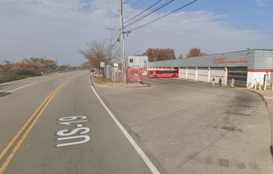 No Injuries Reported as Downed Power Line Sparks Fire on PRT Bus at Ross Township Garage