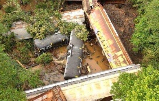 No Injuries Reported in Norfolk Southern Train Derailment in Powersville as Cleanup Efforts Underway