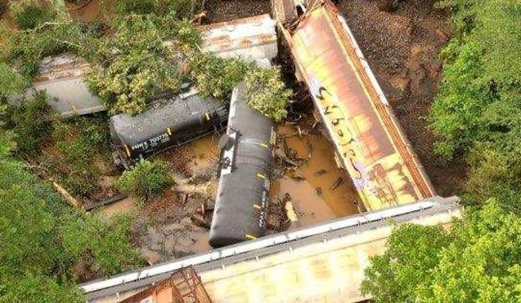 No Injuries Reported in Norfolk Southern Train Derailment in Powersville as Cleanup Efforts Underway