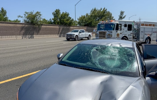 No Serious Injuries After Rogue Wheel Sparks Multi-Vehicle Collision on I-280 in Cupertino