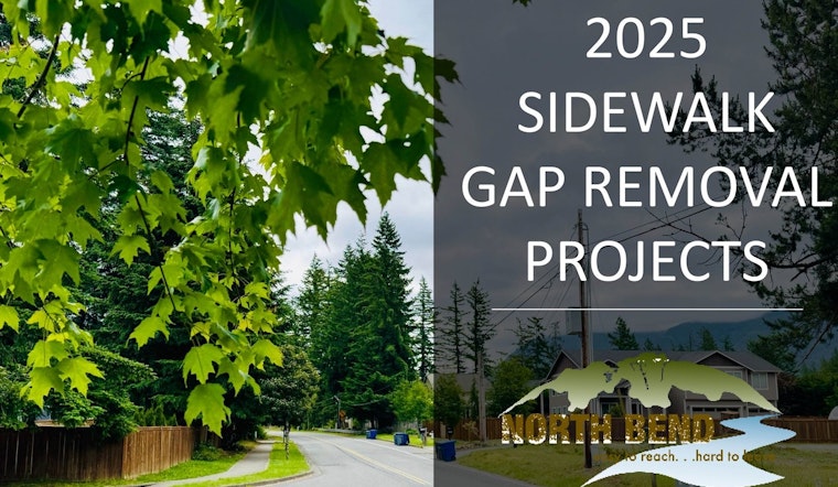 North Bend to Commence Sidewalk Improvement Projects for Enhanced Pedestrian Connectivity This Summer