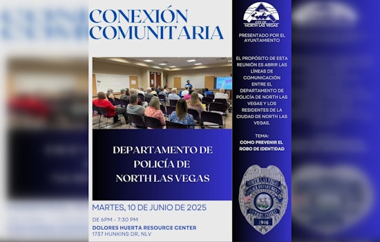 North Las Vegas Police to Host 'Community Connection' Event on Identity Theft Prevention