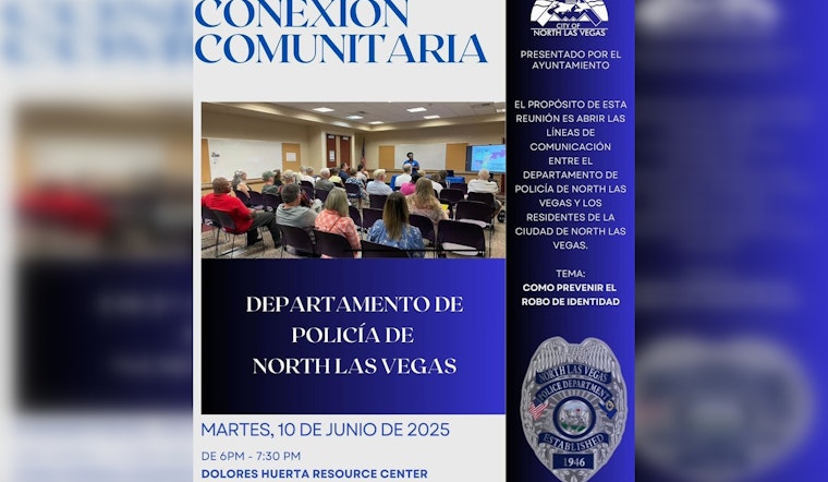 North Las Vegas Police to Host 'Community Connection' Event on Identity Theft Prevention