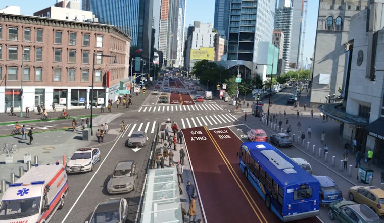 NYC DOT Proposes Center-Running Bus Lanes to Revamp Flatbush Avenue Transit in Brooklyn