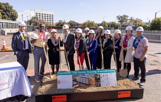 Oakland Breaks Ground on Chinatown TOD Senior Housing Over Lake Merritt BART, Aiming to Ease Affordable Housing Crunch for Seniors