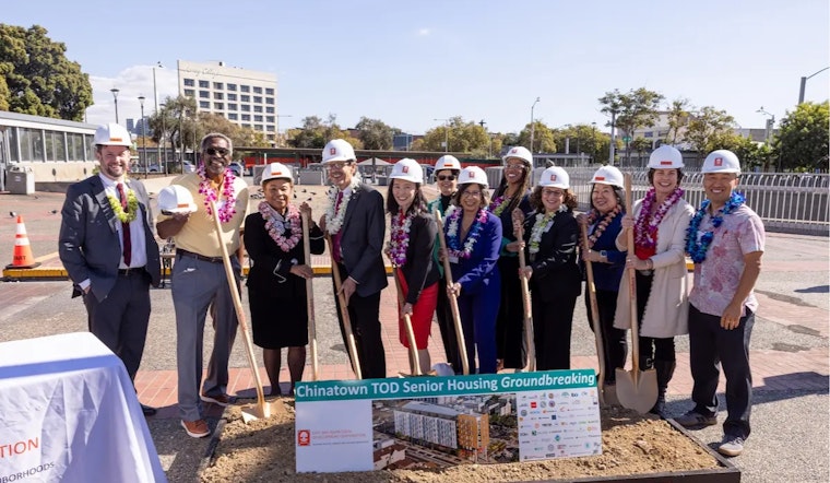 Oakland Breaks Ground on Chinatown TOD Senior Housing Over Lake Merritt BART, Aiming to Ease Affordable Housing Crunch for Seniors