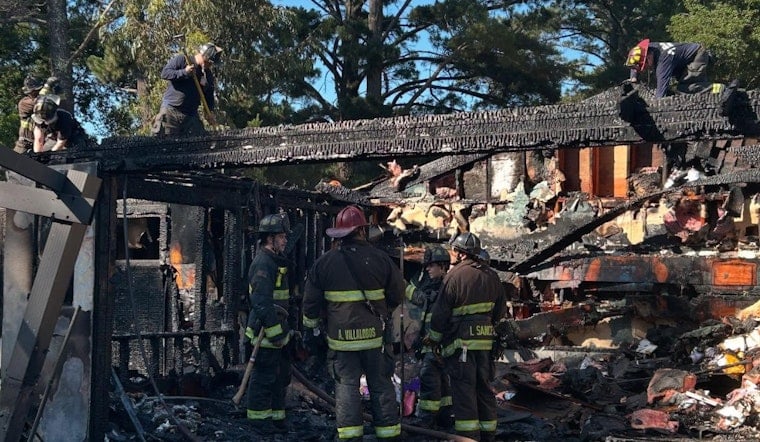 Oakland Firefighters Rapidly Contain 2-Alarm Blaze on Skyline Blvd, Rescue Two Dogs