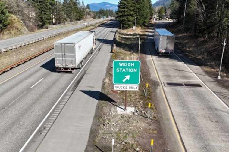 ODOT Crackdown as 122 Truck Drivers Are Ticketed for Weigh Station Evasion in Oregon