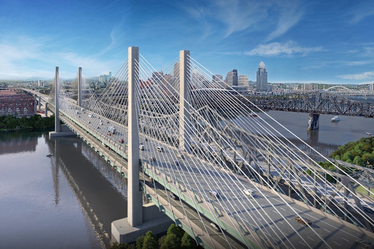 Ohio and Kentucky Governors Reveal Plans for Iconic New Bridge to Enhance Cincinnati Skyline and Regional Economy