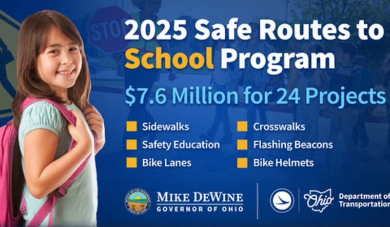 Ohio Invests $7.6 Million in Safe Routes to School Program for Enhanced Student Safety and Infrastructure
